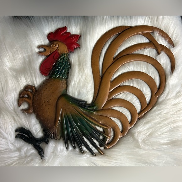 Vintage Midwest Metal Roosters Wall Decor - Picture 14 of 15